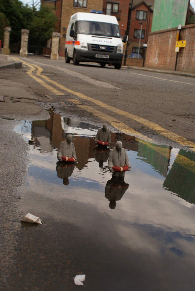 The flood - image from streetartutopia