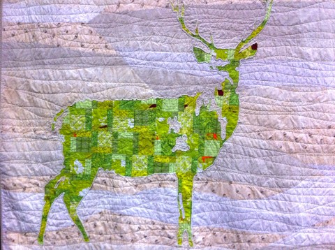 Green Stag detail