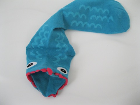 Still the fish sock
