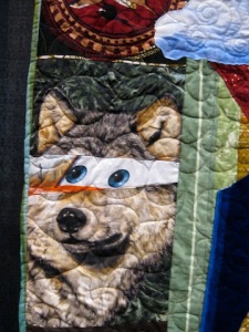 detail of Quilt for the Latest Sexagenarian, by Mike McNamara