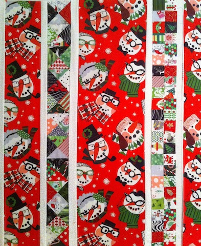Silly Christmas quilt